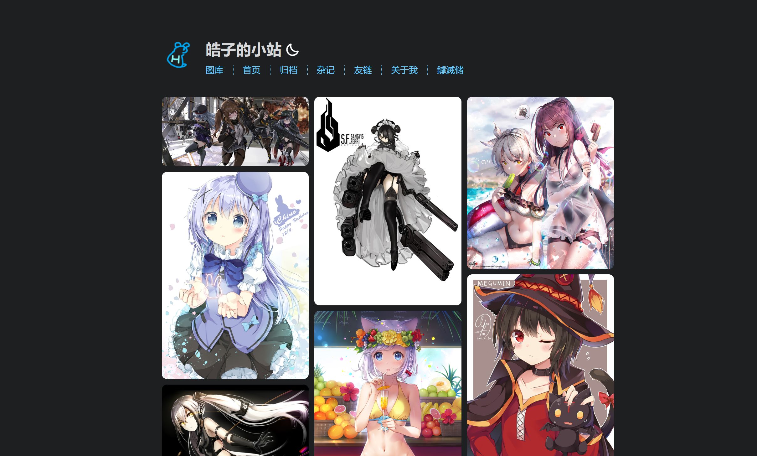 相册管理插件适配 - 瀑布流样式 - 桌面展示